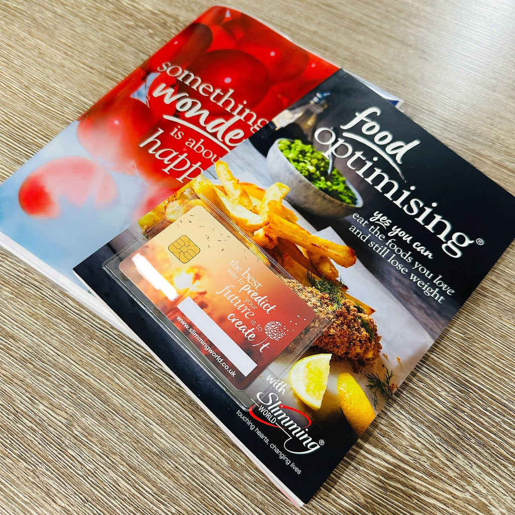 Self Adhesive Sticky Back Clear Plastic Weight Loss Slimming Group Member Card Holder Top Opening-1